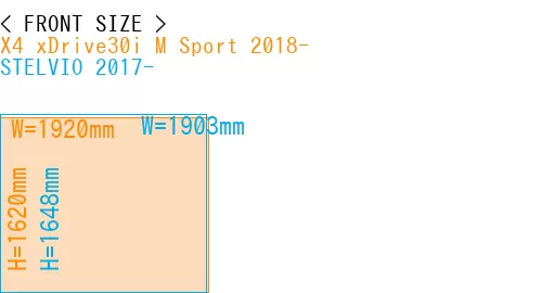 #X4 xDrive30i M Sport 2018- + STELVIO 2017-